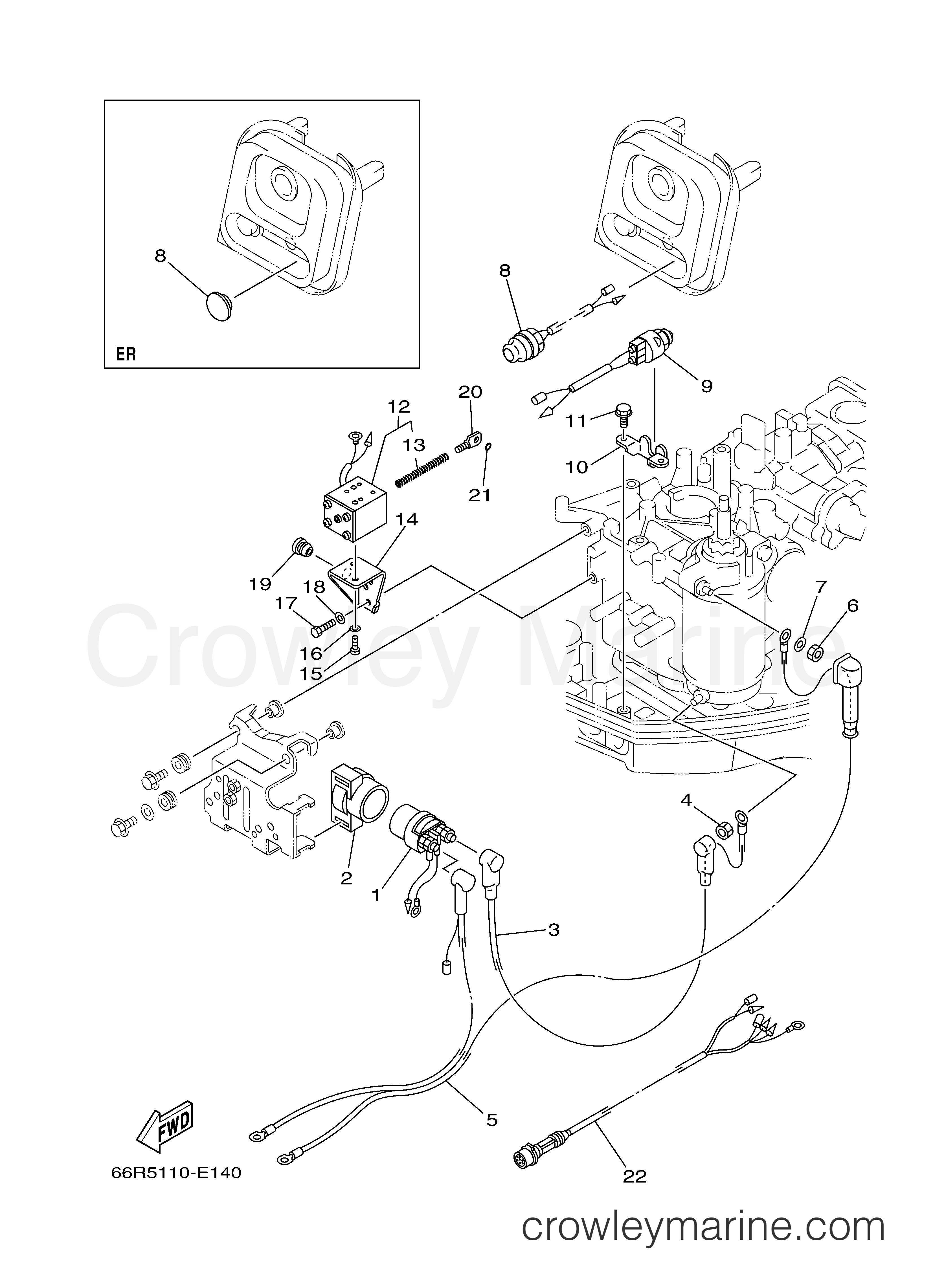 Yamaha Motors T9.9ELH2K - ELECTRICAL 2
