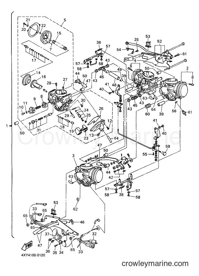2000 Cruiser XVZ13TFL - XVZ13TFL (5MC3) [010] - CARBURETOR 2