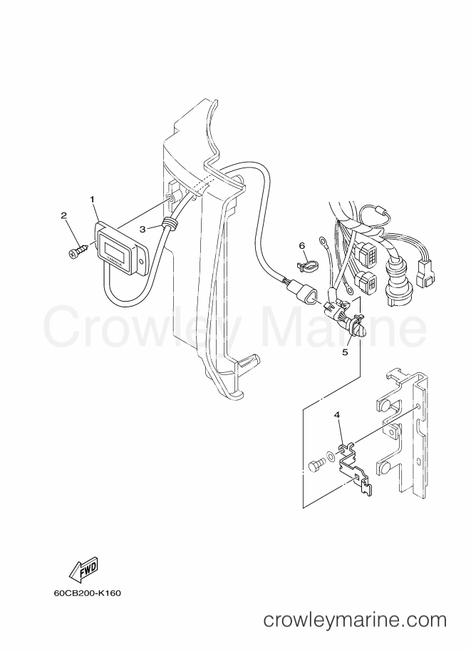 Yamaha Motors F100BETL (60CB) [100] - ELECTRICAL 5