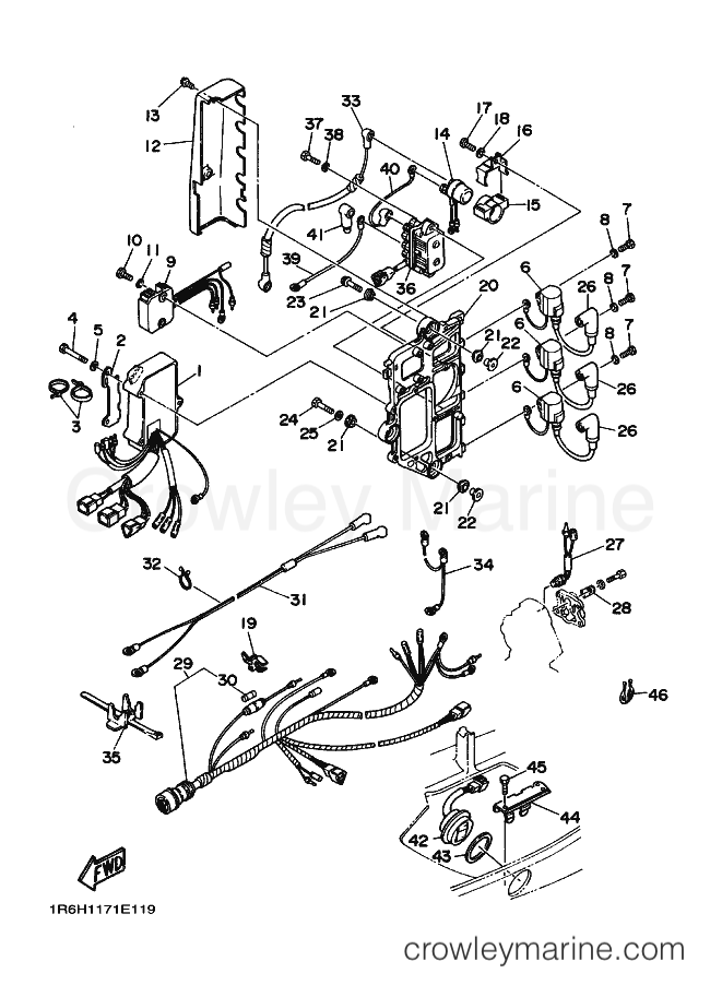 Yamaha Motors 90A (6H1) [030] - ELECTRICAL
