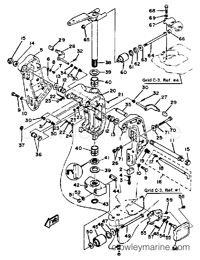Yamaha Motors V6SPECIALLN - BRACKET