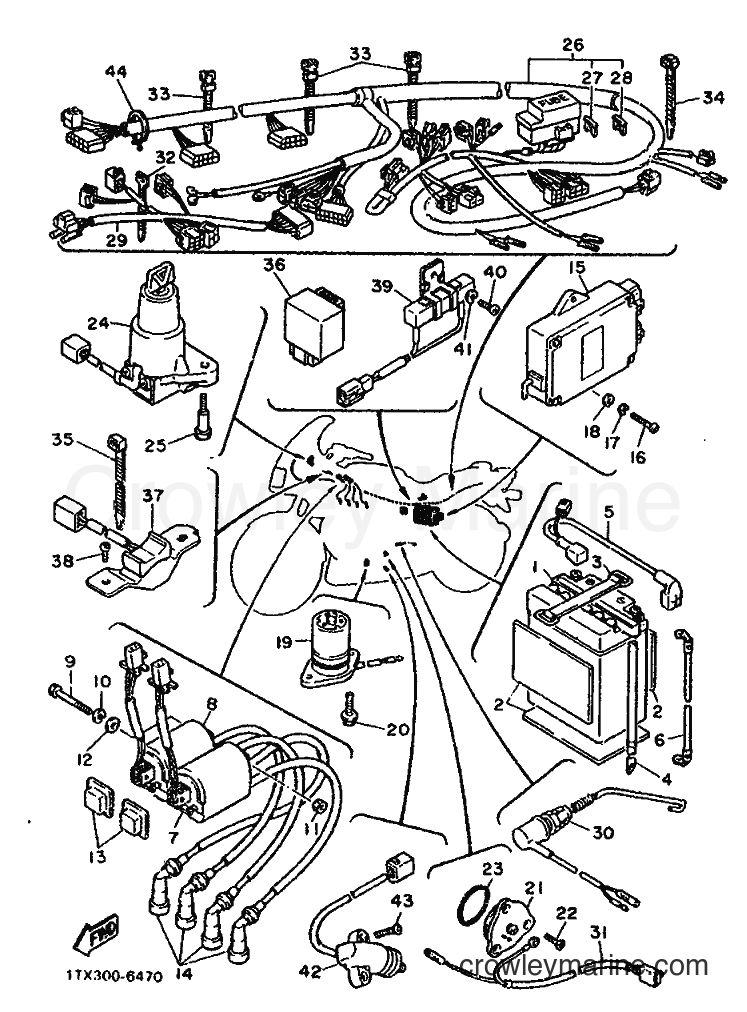 1987 Sport Bike FJ1200 - FJ1200 (1XJ) [999] - ELECTRICAL 2