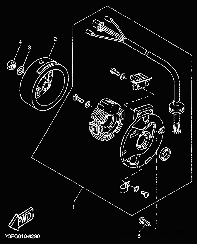 Yamaha Motors CW50RS (5FXM) [040] - GENERATOR