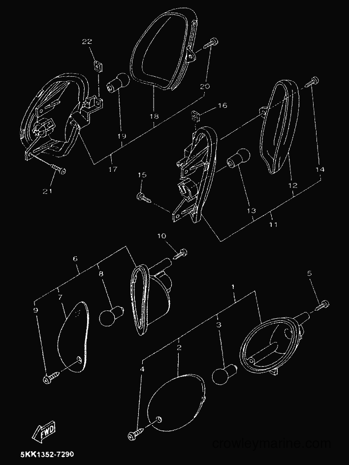 1999 Scooter YN100 - YN100 (5KK1) [999] - FLASHER LIGHT