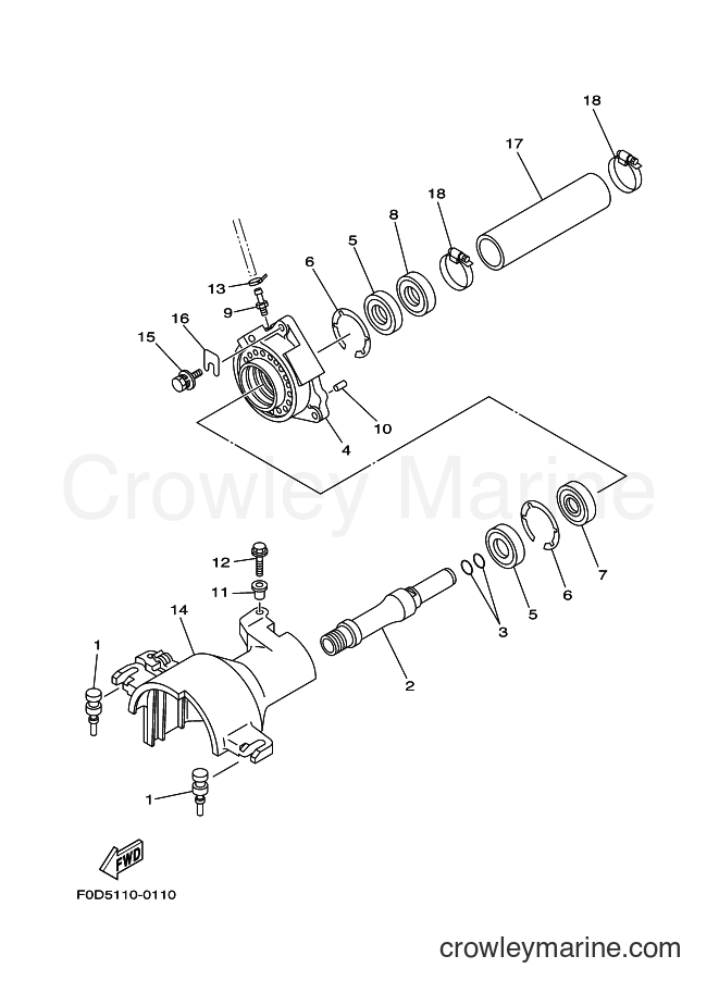Yamaha Motors JET FOR XA1200Y (66V2) [03A] - JET UNIT 2