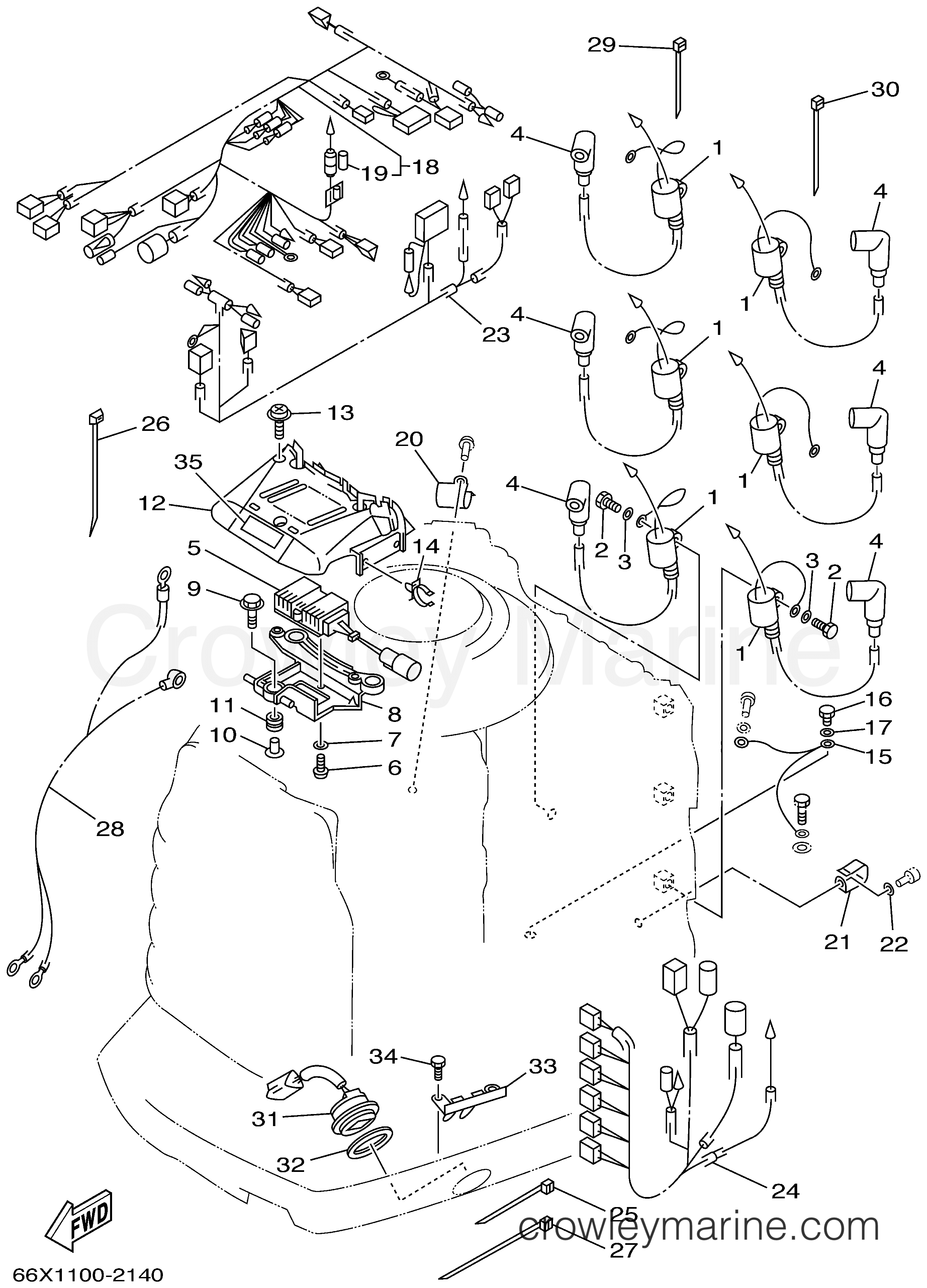 Yamaha Motors VX200TLRA - ELECTRICAL 2
