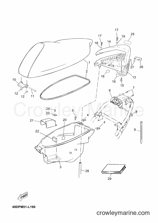 Yamaha Motors CS50 (2AD6) [060] - SEAT