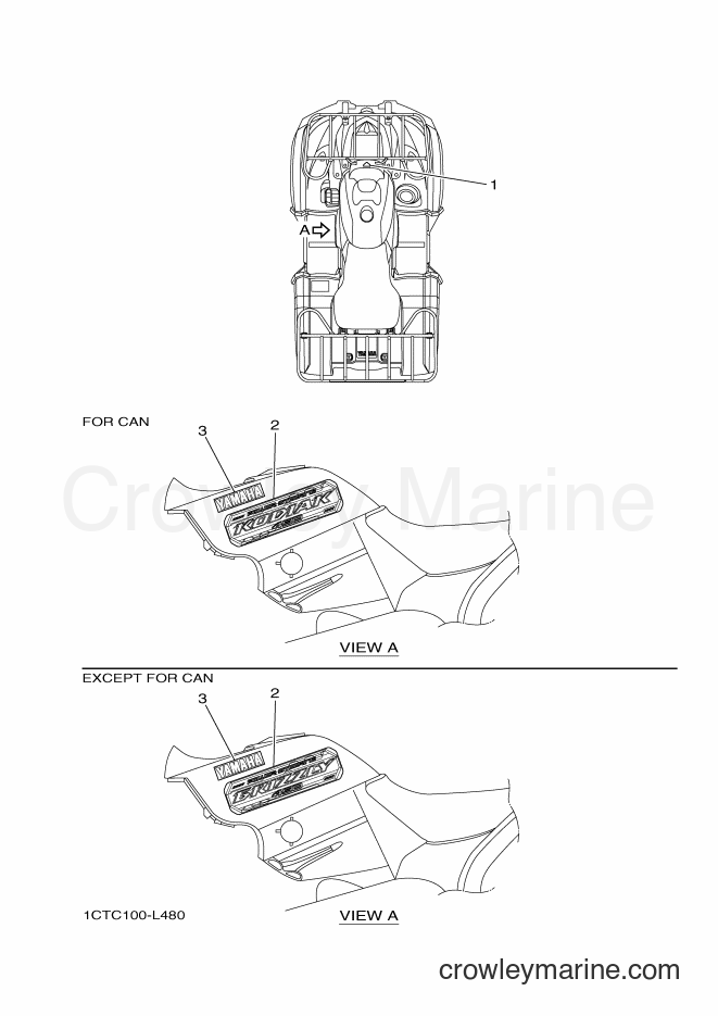 Yamaha Motors YFM450FWAD (1CTC) [010] - GRAPHICS