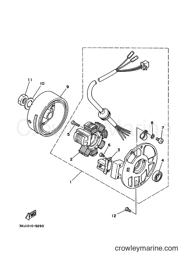 Yamaha Motors CY50 (3SAB) [010] - GENERATOR