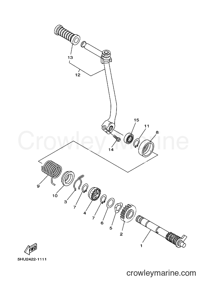 Yamaha Motors T105SE (5HUB) [010] - STARTER