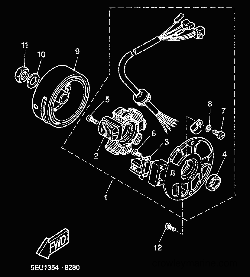 Yamaha Motors YH50 (5FV3) [020] - GENERATOR
