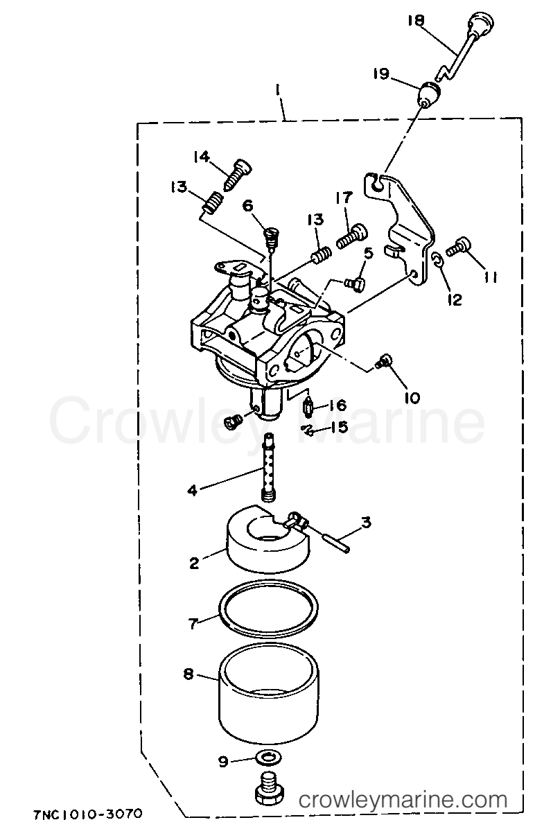 Yamaha Motors EF2500R - CARBURETOR