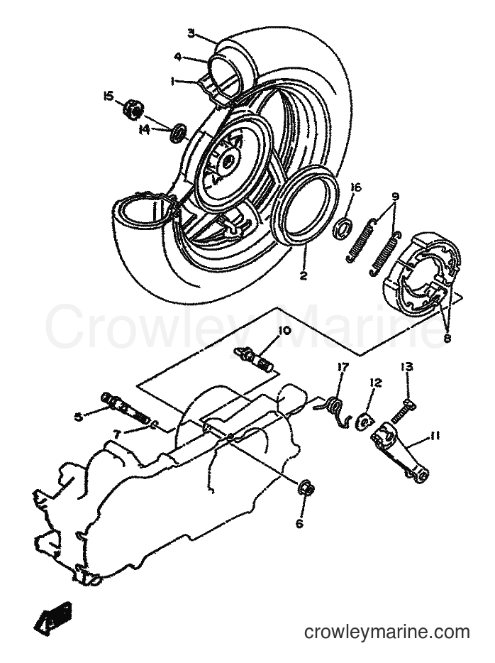 1995 Scooter YA50F - YA50F (4SN2) [999] - REAR WHEEL