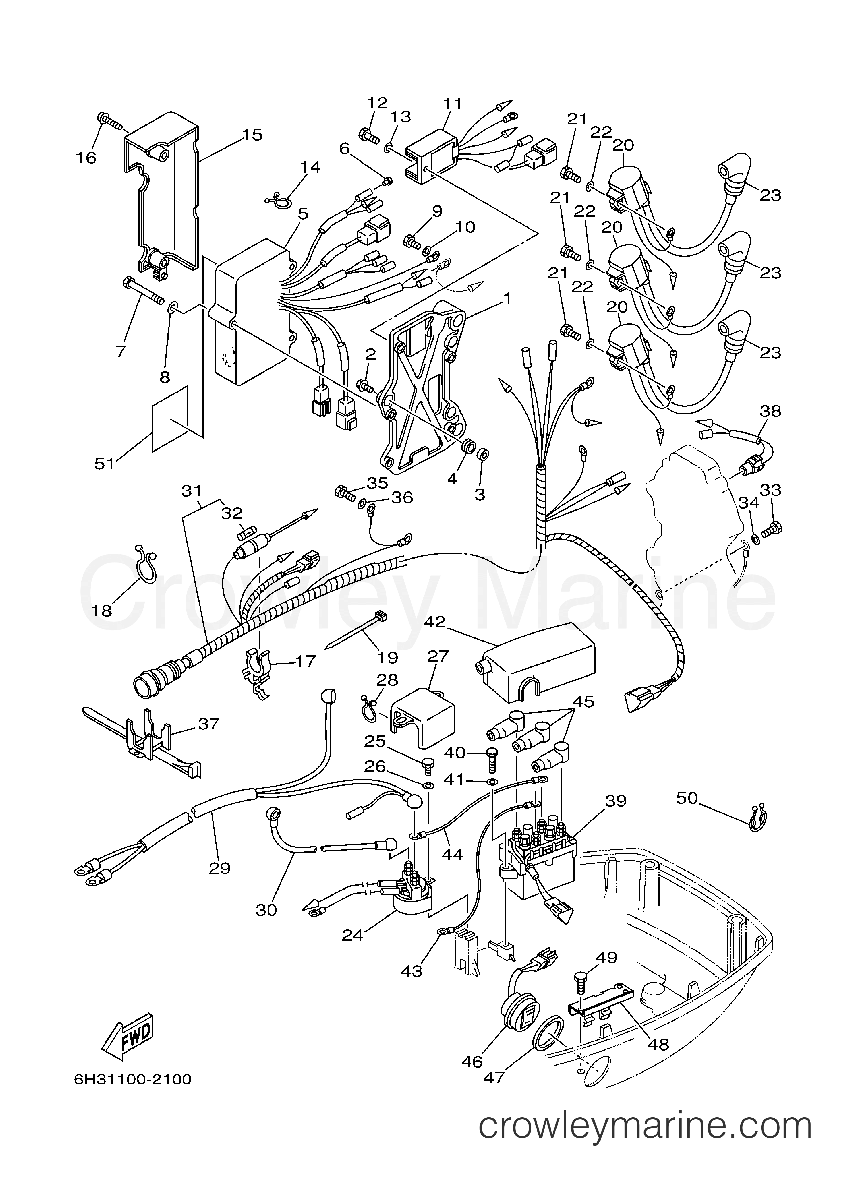 Yamaha Motors 60TLRB - ELECTRICAL