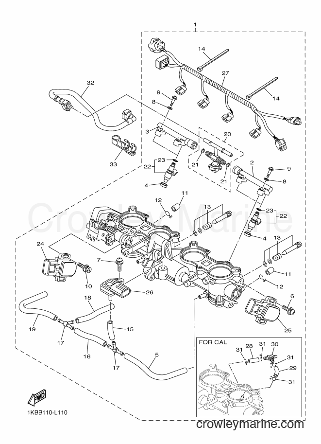 2014 Sport Bike YZF-R1 - YZF-R1 (2SG8) [010] - INTAKE 2