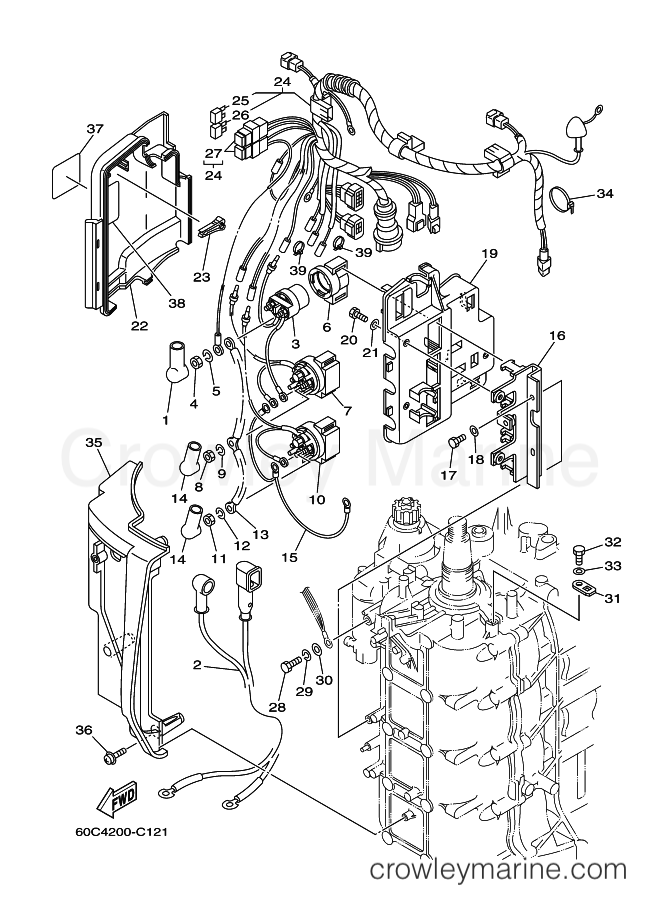 Yamaha Motors F100CETL (60D5) [020] - ELECTRICAL 2