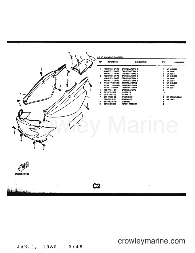 1999 Scooter CW50 - CW50 (5HG1) [010] - FUEL TANK