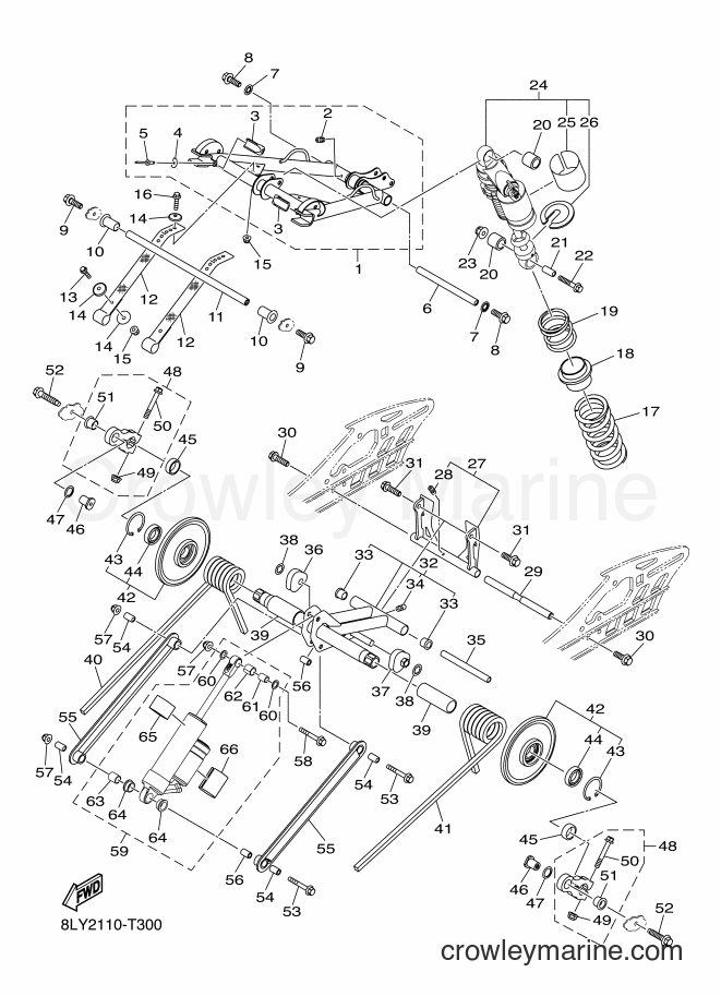 2018 Snowmobile SRS10LL - SRS10LL (8LY2) [010] - TRACK SUSPENSION 2