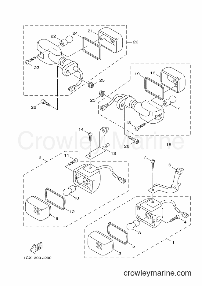 2011 Scooter YW125 - YW125 (1CX1) [050] - FLASHER LIGHT