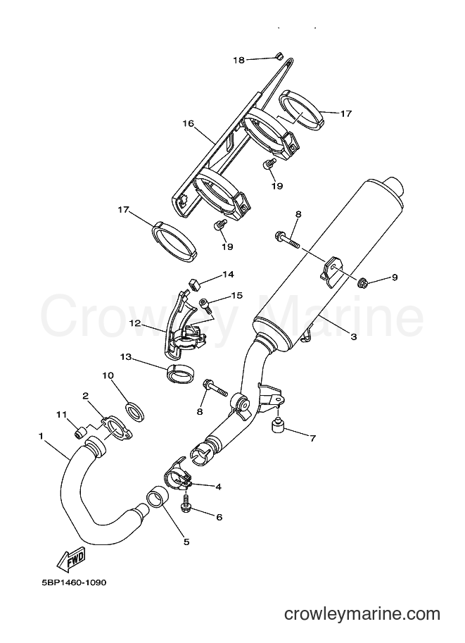 2004 Street Bike SX-4 - SX-4 (5BP2) [010] - EXHAUST