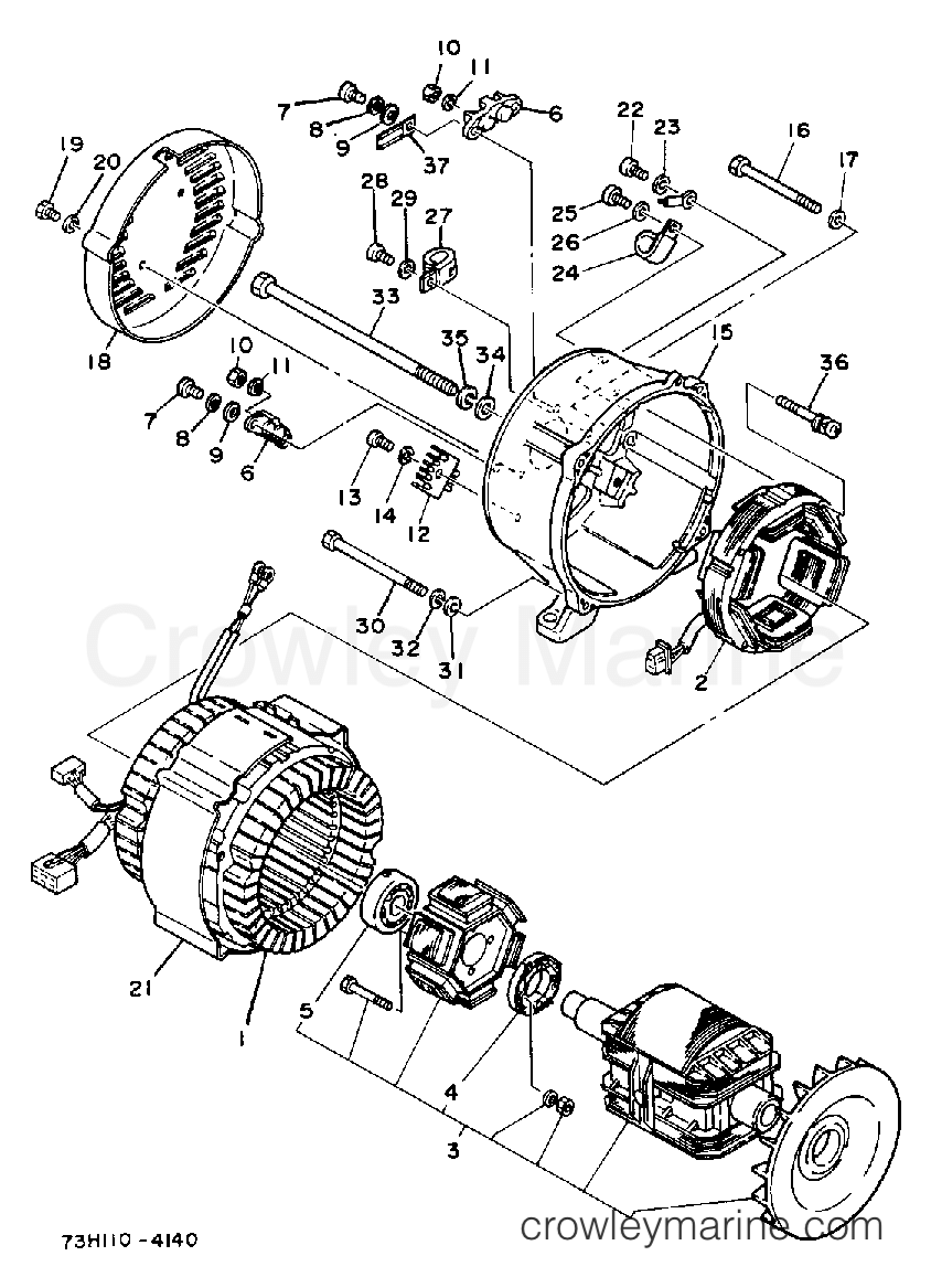 Yamaha Motors EC5000DVE - GENERATOR EC5000DV E