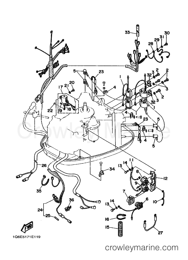 Yamaha Motors 115B (6E5) [040] - ELECTRICAL 2