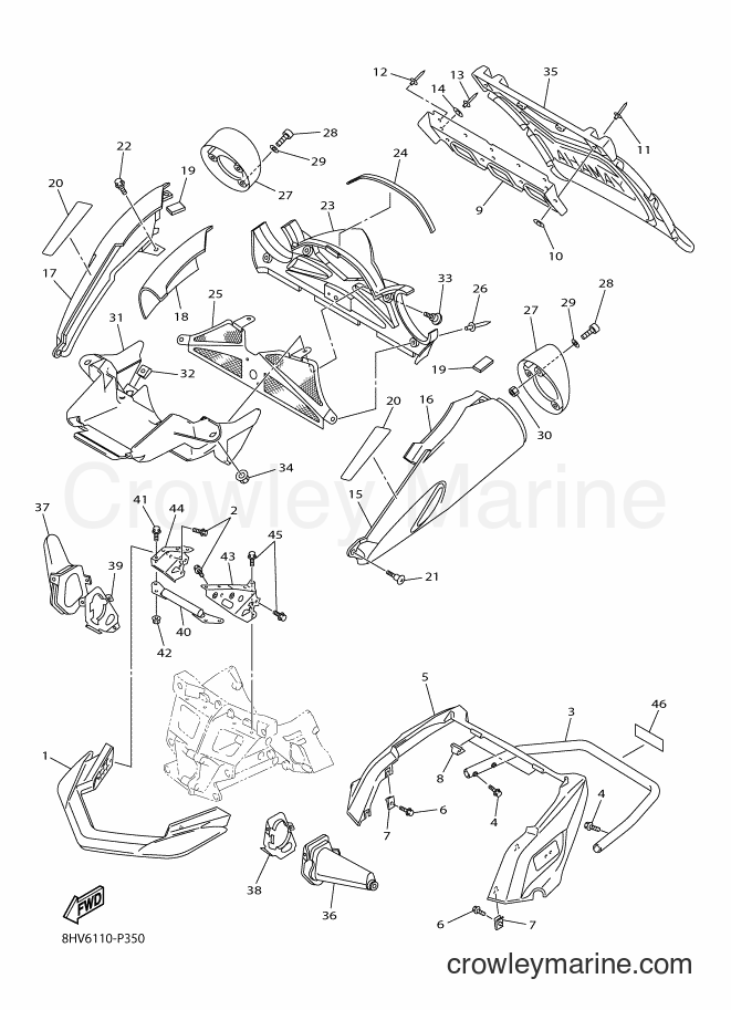 2015 Snowmobile RS10R - RS10R (8HV6) [030] - BUMPER