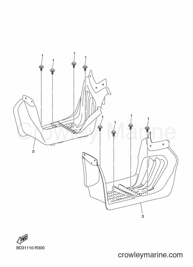 2017 ATV YFM90R - YFM90R (BD35) [010] - STAND & FOOTREST
