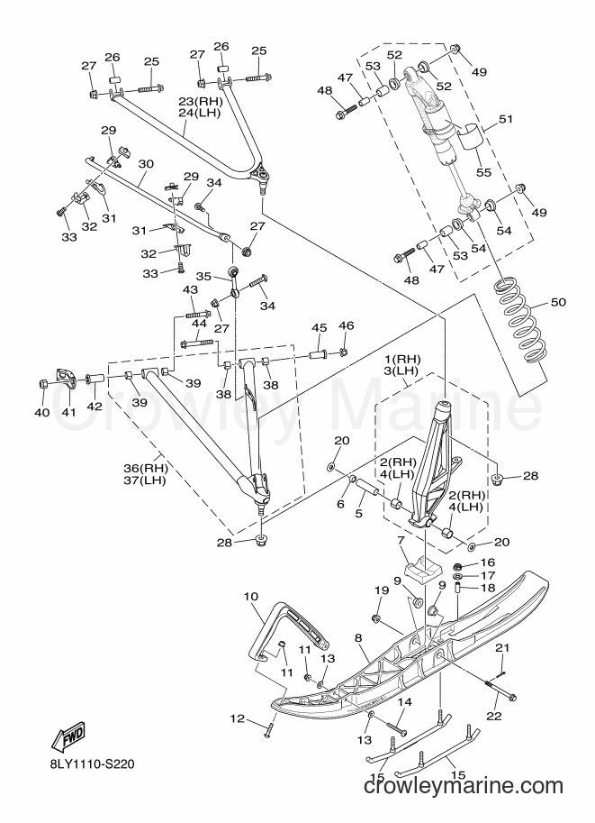 Yamaha Motors SRS10LL (8LY3) [010] - SKI