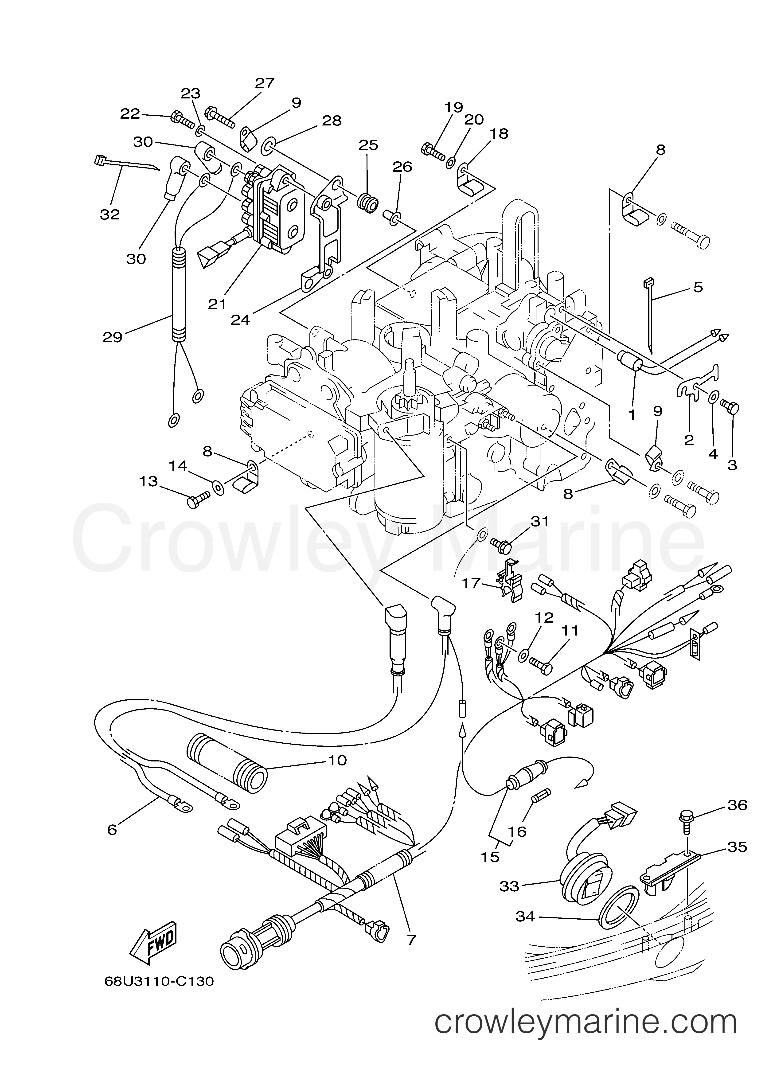 Yamaha Motors T25TLRC - ELECTRICAL 2