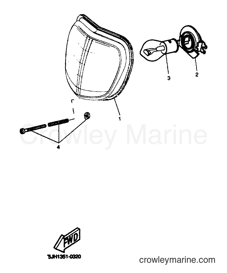 Yamaha Motors EW50 (5LH1) [040] - HEADLIGHT