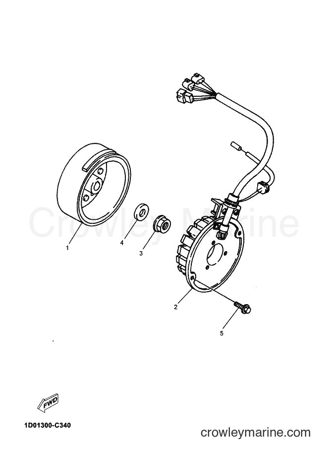 2006 Dirt Bike DT125X - DT125X (2C82) [060] - GENERATOR