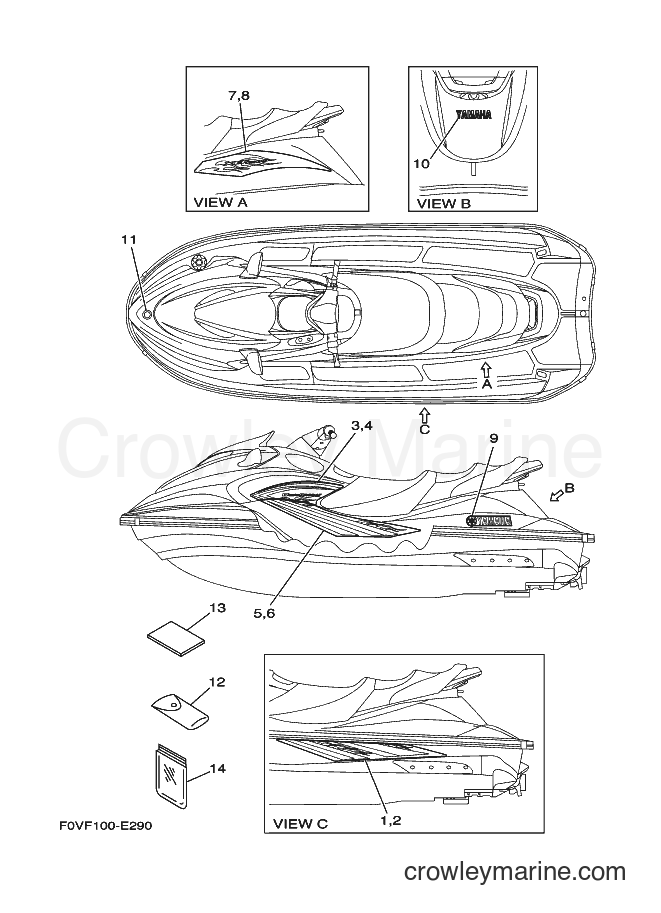 Yamaha Motors XA1200A-E (F0VF) [010] - GRAPHICS