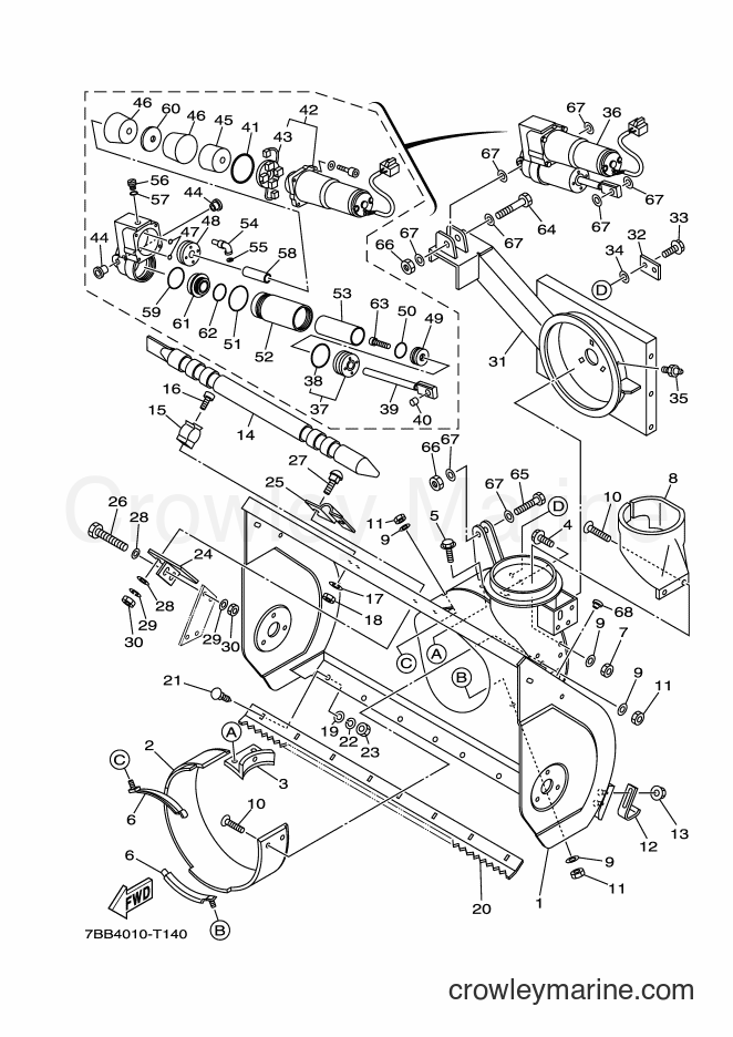 Yamaha Motors YS1390AR (7BB4) [010] - AUGA CASE