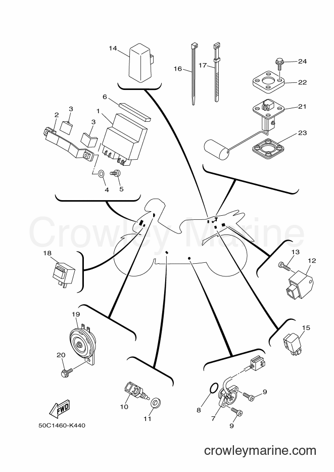 Yamaha Motors T135HC (50C2) [010] - ELECTRICAL 2