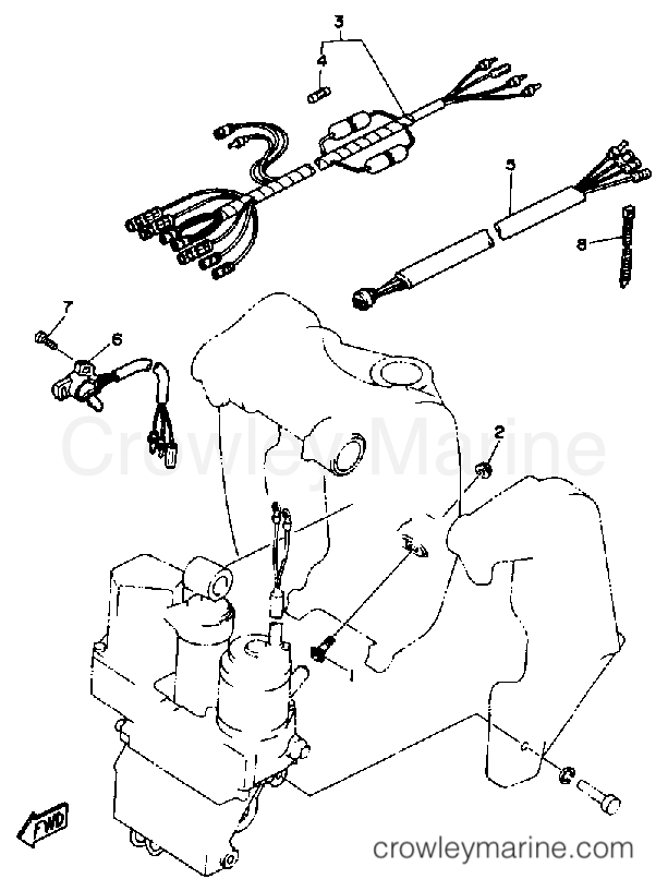Yamaha Motors 150TXRP - BRACKET 2