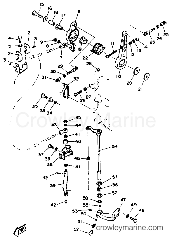 Yamaha Motors C115TLRP - CONTROL ENGINE