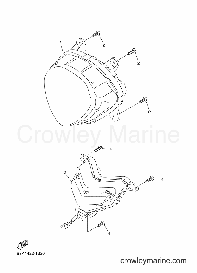 2018 Street Bike LTF125-A - LTF125-A (B8B2) [010] - HEADLIGHT