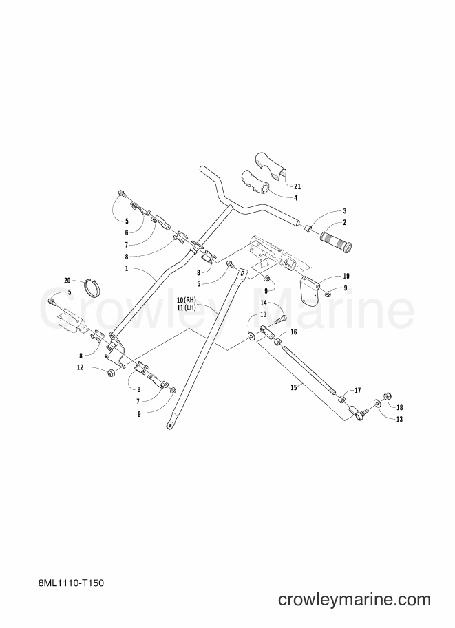 Yamaha Motors SXR200 (8ML2) [010] - STEERING
