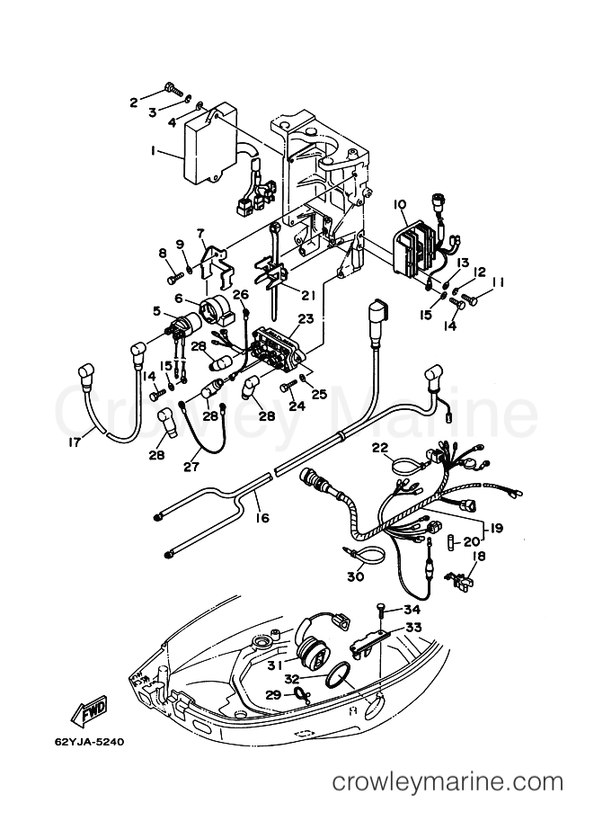 Yamaha Motors F50A (62Y0) [020] - ELECTRICAL 2