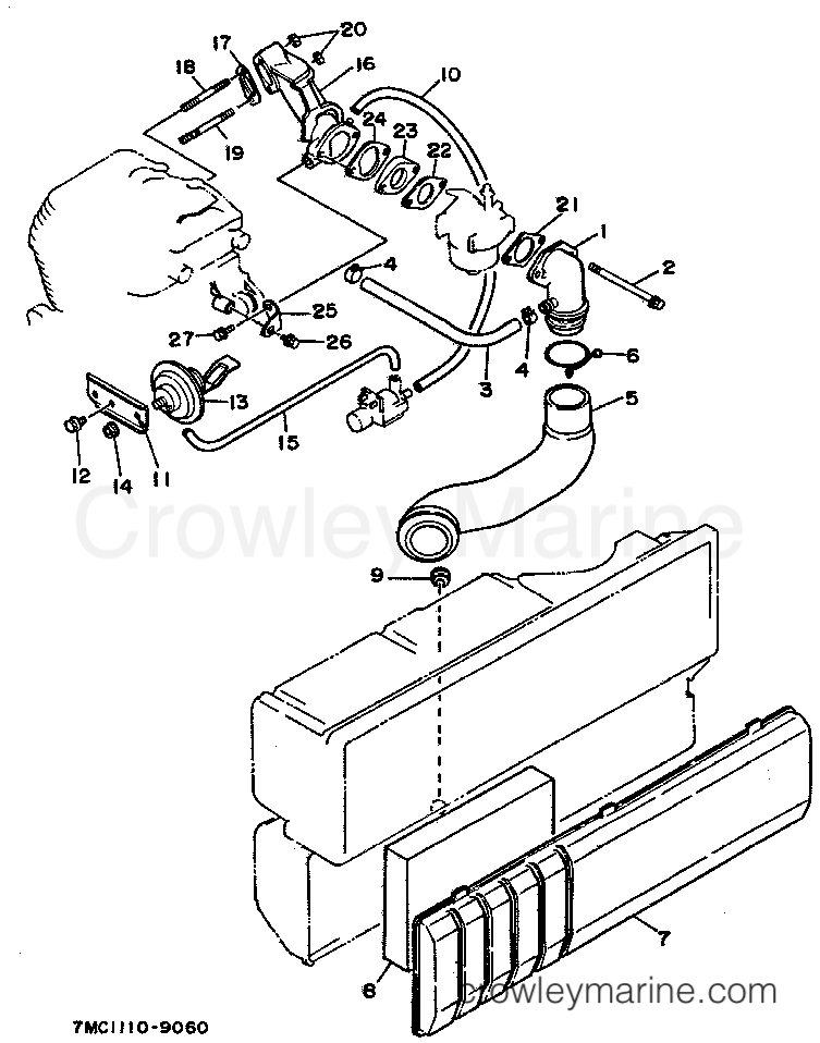 Yamaha Motors YG450D - AIR FILTER