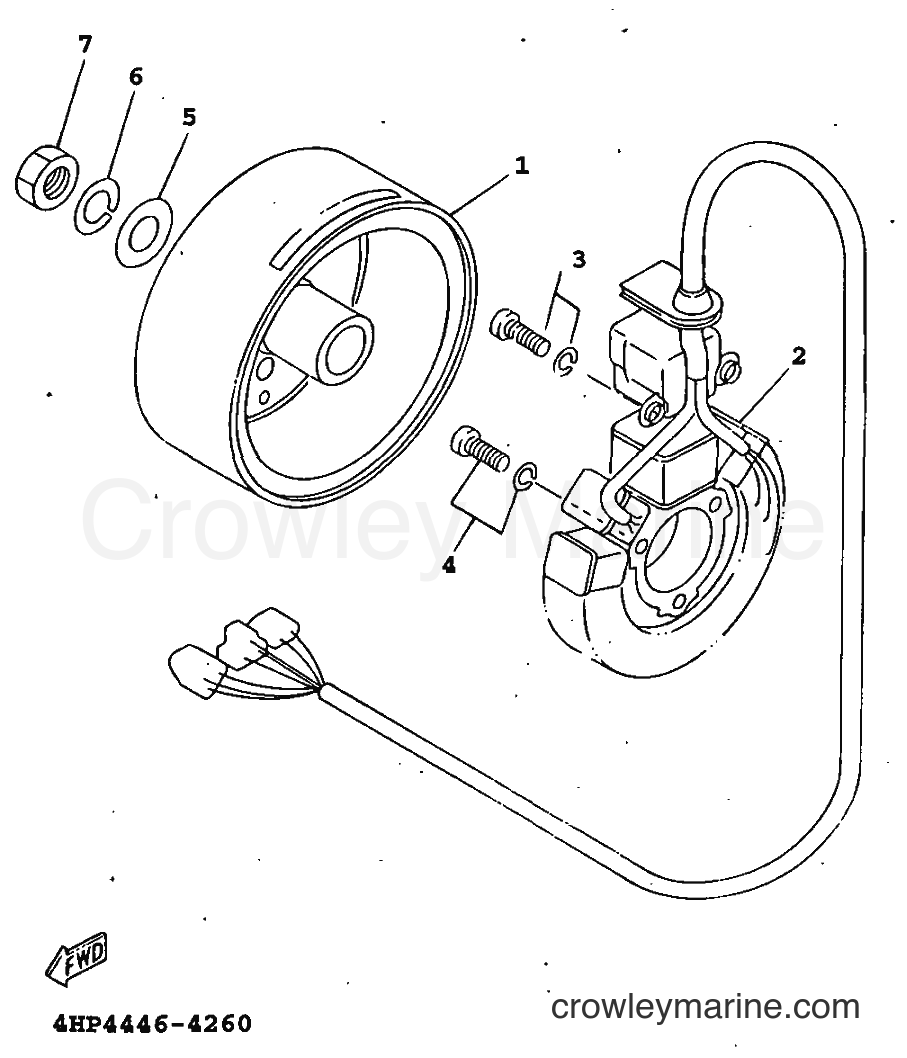 1998 Scooter XC125T - XC125T (4LA3) [010] - GENERATOR