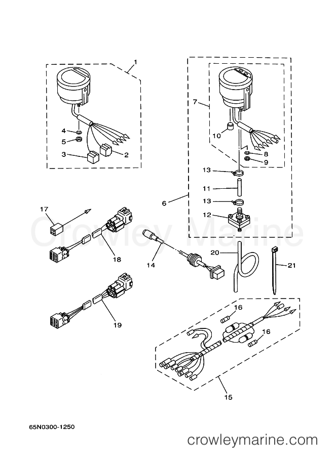 Yamaha Motors D150NETOL (67N2) [030] - METER
