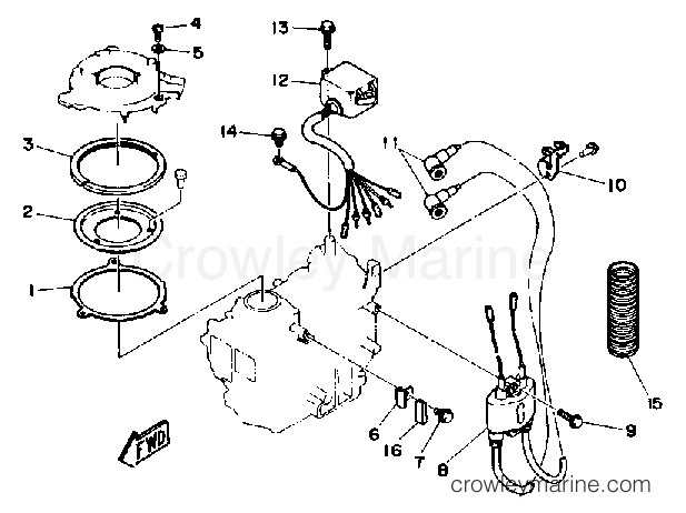Yamaha Motors 6LF - ELECTRIC PARTS