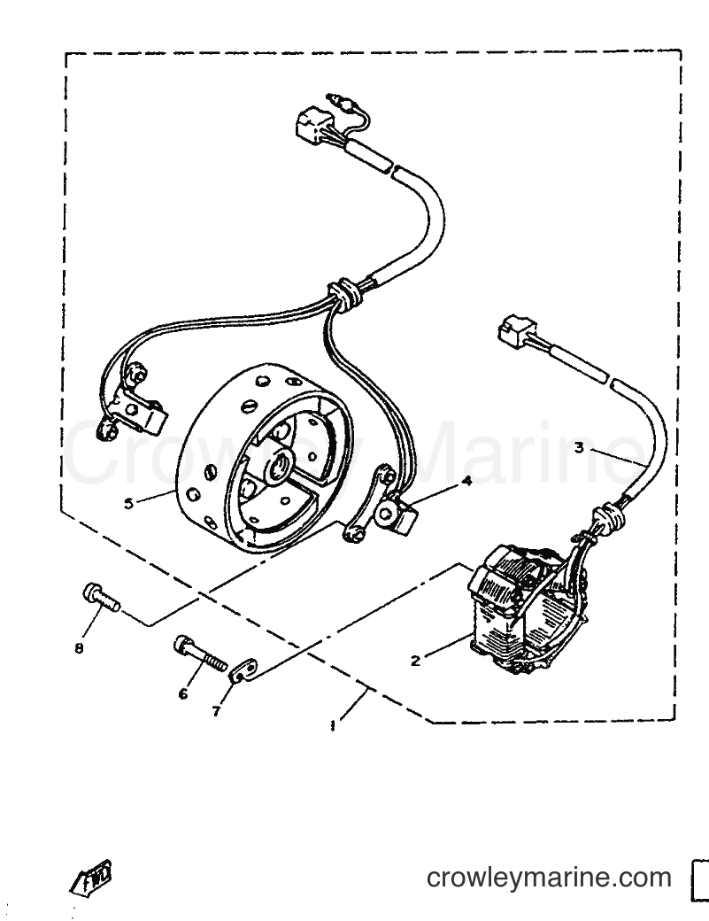 1987 Street Bike SR125 - SR125 (2JW) [999] - GENERATOR