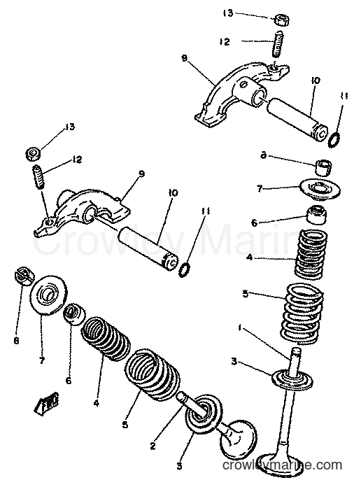 1981 Dirt Bike XT250 - XT250 (5G4) [999] - VALVE