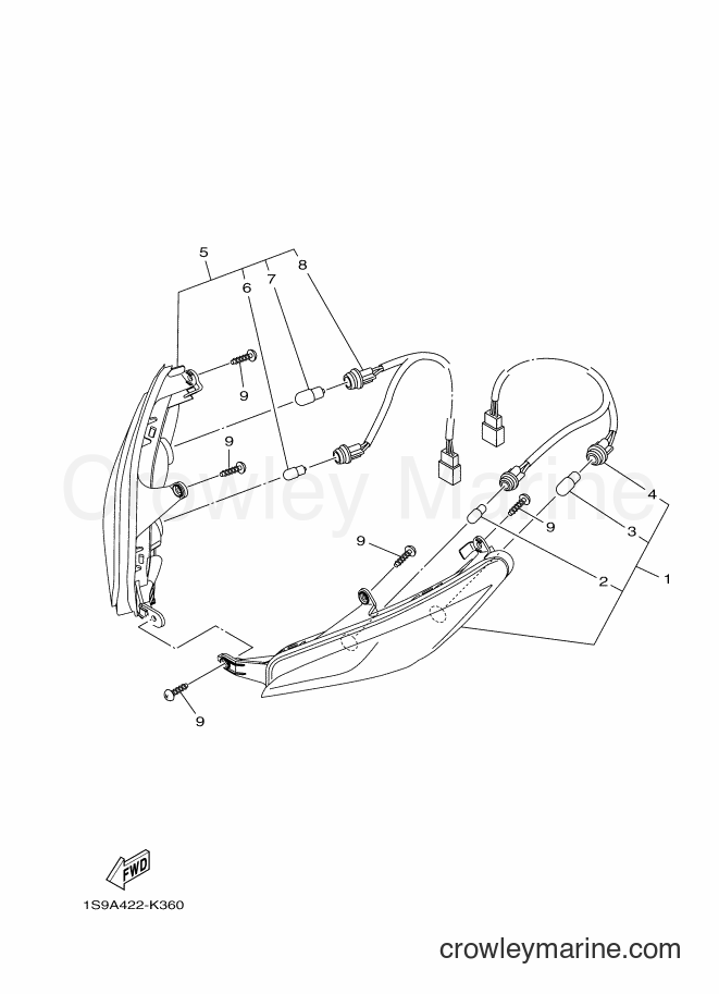 Yamaha Motors T135SEC (1S9A) [010] - FLASHER LIGHT