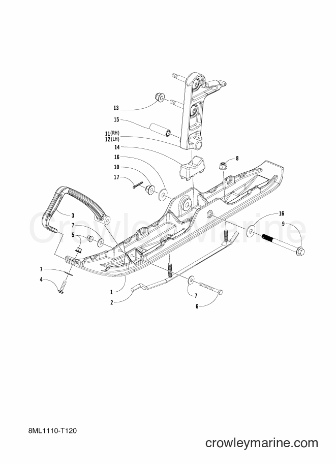 2018 Snowmobile SXR200 - SXR200 (8ML1) [010] - SKI