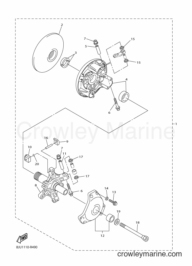 2016 Snowmobile RS10ST2 - RS10ST2 (8LD1) [020] - ALTERNATE REBUILD KIT