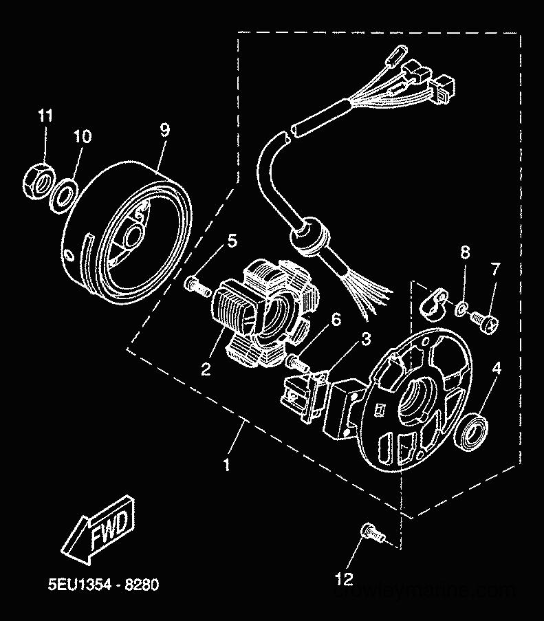 Yamaha Motors YH50 (5LD5) [020] - GENERATOR